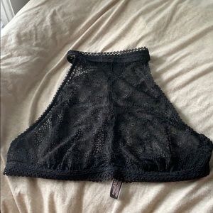 Collared Lace Bralette with Underwire VS